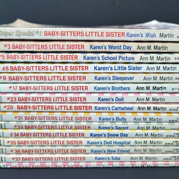 THE BABYSITTERS CLUB LITTLE SISTER LOT OF 15 BOOKS VINTAGE 1980s & SUPER SPECIAL - Picture 6 of 16